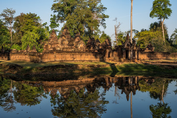 Fototapeta na wymiar Kambodscha - Angkor - Banteay Srei Temp