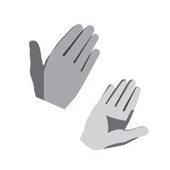 MTB gloves mockup