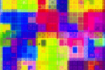 3D Abstract fractal background. Design element for flyer, brochure, web, advertisements, and other graphic designer works. Digital collage. Raster clip art