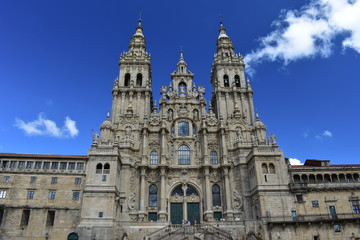 Fototapeta na wymiar Cathedral, Santiago de Compostela. Spain.