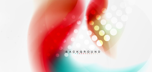 Mixing liquid color flow abstract background. Trendy abstract layout template for business or technology presentation, internet poster or web brochure cover, wallpaper