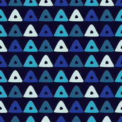 Seamless abstract geometric pattern. Triangles. Mosaic texture. Can be used for wallpaper, textile, invitation card, wrapping, web page background.