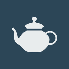 Silhouette icon kettle