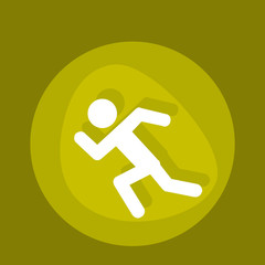 sport logo icon for para competition. para competition has mean sport competition for disability people