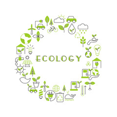 Recycling ecological concept