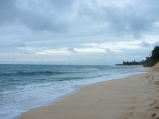 Hawaii Oahu North Shore sunset beach