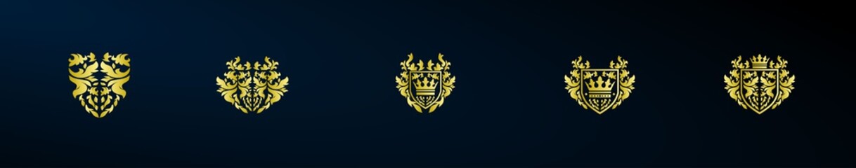 ornament logo icon for christmas