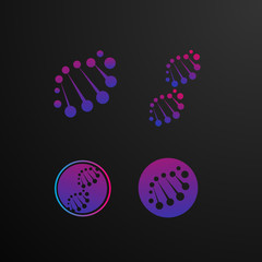 geometry abstract logo icon