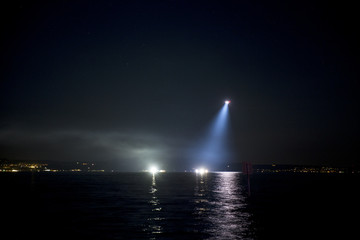 Suche nach einer Person auf dem Bodensee mit Hubschrauber