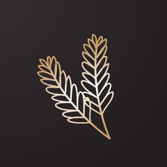 flower decoration or icon