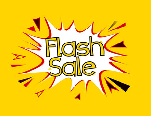 flash sale pop art