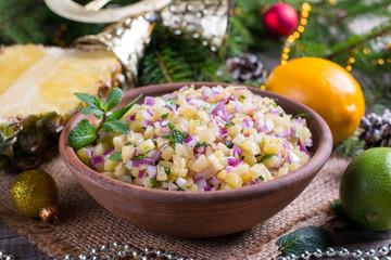 Pineapple salsa