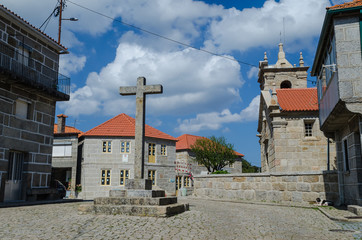 Obraz premium Aldea de Castro Laboreiro, distrito de Viana do Castelo. Norte de Portugal.