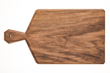 Handmade black walnut chopping board, walnut natural texture	