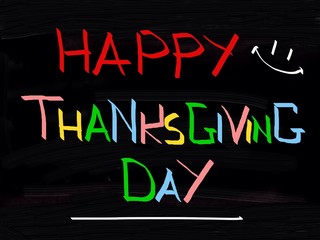 Obraz premium Happy Thanksgiving day