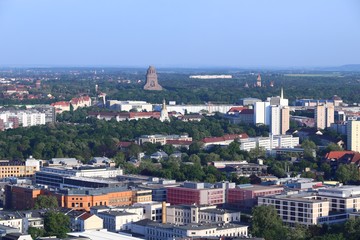 Leipzig aerial view