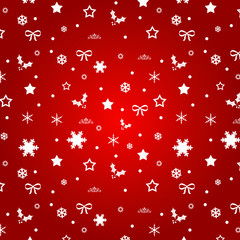 Christmas seamless pattern