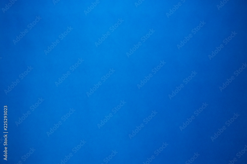 Fototapete gradient blue color paper sheet texture background. blank wallpaper in cool tone concept for use in 