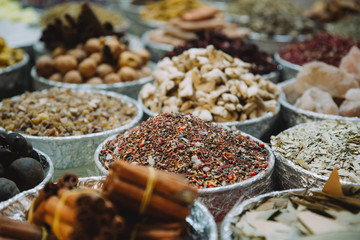 Spices and herbs souk in Dubai