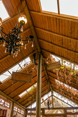 Old rustic ceiling