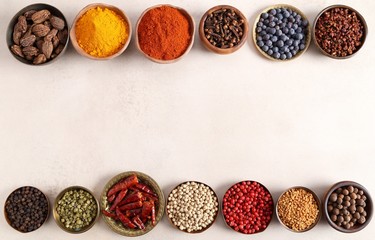 Spices and herbs.