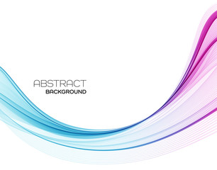 Abstract colorful vector background, color wave for design brochure, website, flyer.