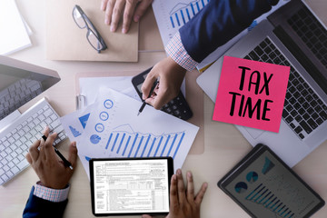Time for Taxes Planning Money Financial Accounting Taxation Businessman Tax Economy Refund Money