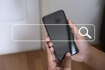 businessman using Searching Browsing Internet internet of things (IoT)