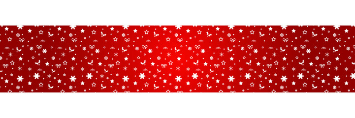 Christmas seamless pattern, Christmas Banner