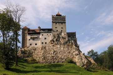 Fototapeta na wymiar Medieval Bran Castle
