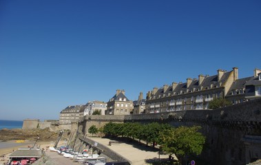 Fototapeta na wymiar Voyage à St Malo