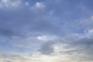 Clouds against blue sky as background