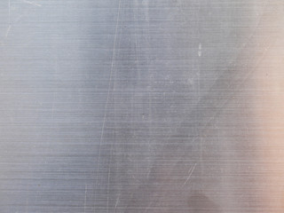 Shiny silver metal surface