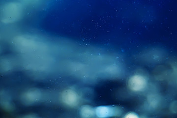 underwater texture of water in a lake / underwater photo freshwater ecosystem, water texture background