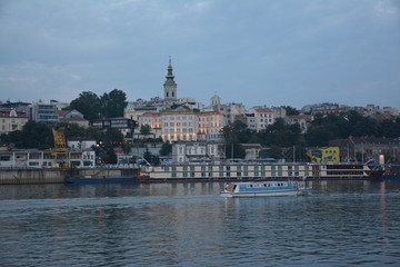 Fototapeta na wymiar view of Belgrade