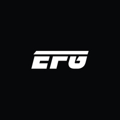 Minimal Letters EFG Logo Design