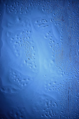 texture ice blue background / abstract blurred background winter ice, ice-covered glass