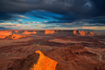 Dead Horse Point State Park, Colorado river, Canyonlands National Park, Utah, USA