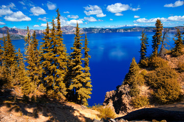 Crater Lake National Park in Oregon, USA - Wizard Island