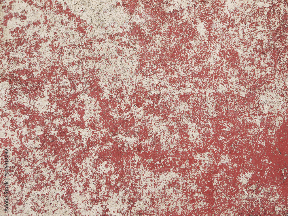 Sticker grunge red floor