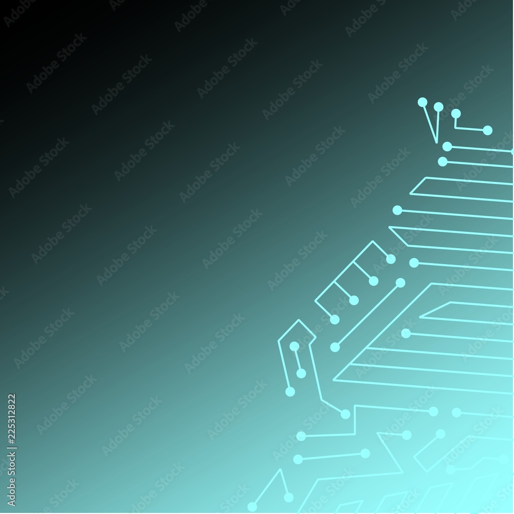 Poster abstract vector background electronics or technology communication data.