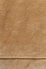 Closeup of suede for use as a background