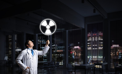 Medical industry and radioactive materials