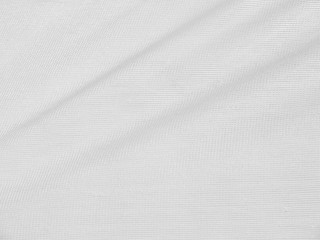 Plakat closeup white fabric cloth texture