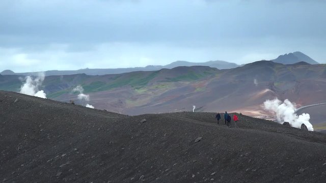 trekking in Iceland