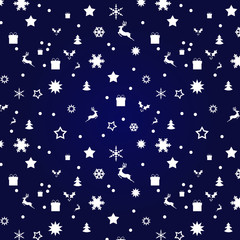 Christmas seamless pattern