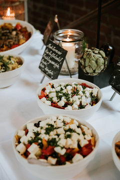 salat on a wedding