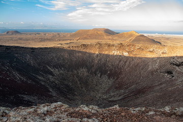 view from the top of a volcano