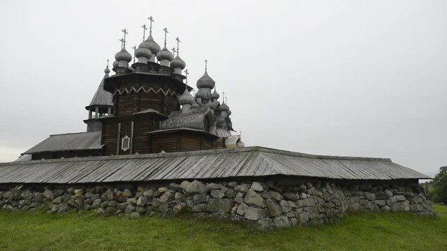 Kizhi island Russia old wooden architecture