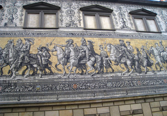 painting on the wall in Dresden